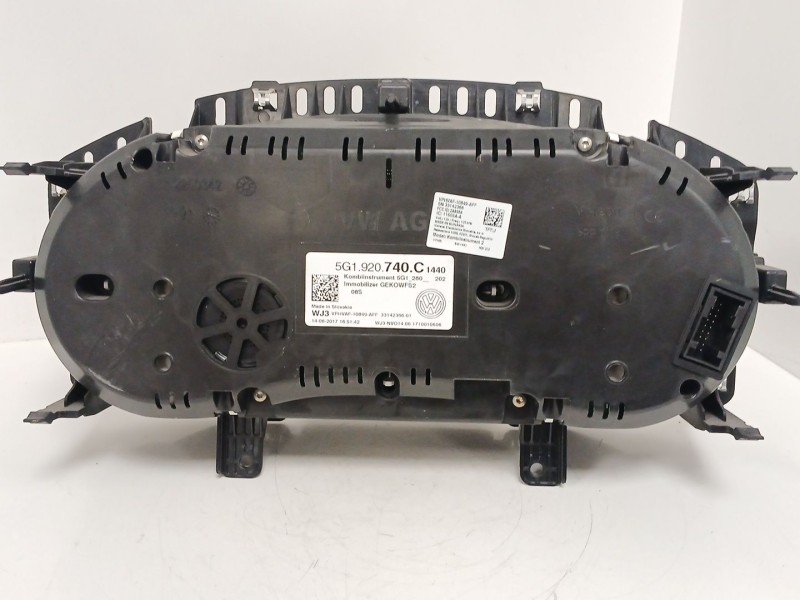 Recambio de cuadro instrumentos para volkswagen golf vii (5g1, bq1, be1, be2) 1.0 tsi referencia OEM IAM 5G1920740C 5G1260202 