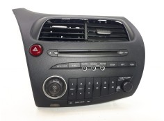 Recambio de sistema audio / radio cd para honda civic berlina 5 (fk) 1.8 vtec cat referencia OEM IAM 39100SMGG016M1