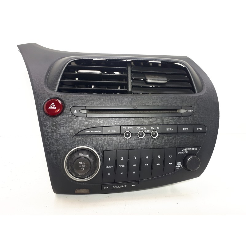 Recambio de sistema audio / radio cd para honda civic berlina 5 (fk) 1.8 vtec cat referencia OEM IAM 39100SMGG016M1  