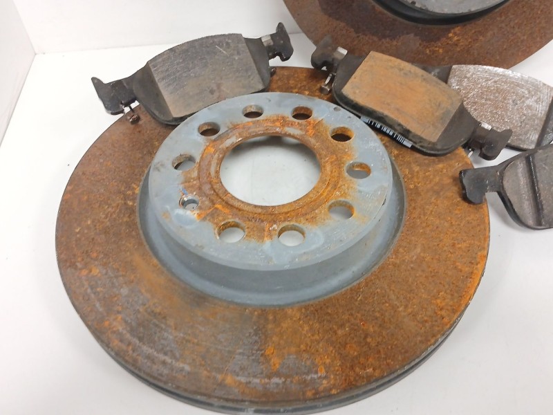 Recambio de disco freno delantero para mg mg3 hybrid+ 1.5 referencia OEM IAM   