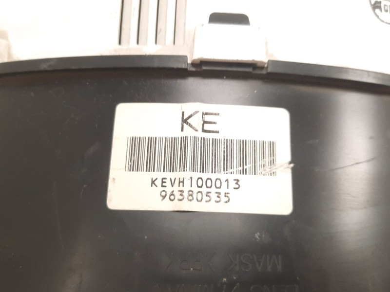 Recambio de cuadro instrumentos para daewoo matiz 0.8 cat referencia OEM IAM 96380535 KEVH100013 