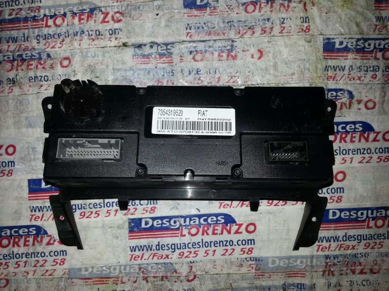 Recambio de mando climatizador para fiat croma (194) 1.9 jtd 16v cat referencia OEM IAM 7354319520  