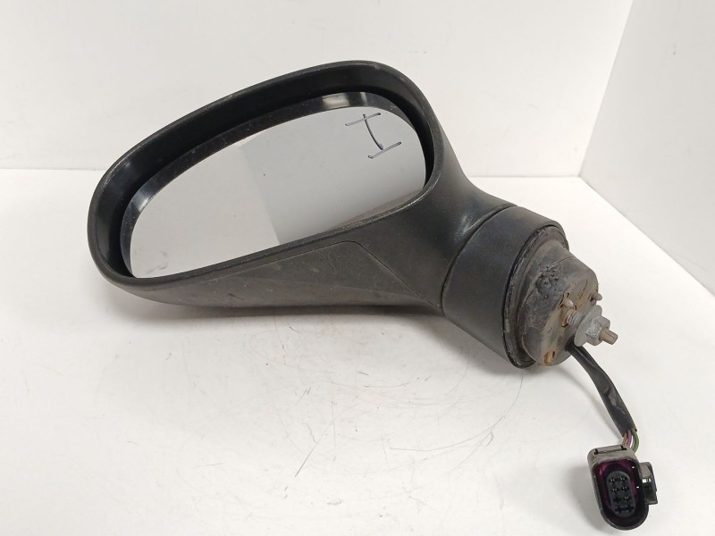 Recambio de retrovisor izquierdo para seat leon (1p1) 1.9 tdi referencia OEM IAM 5 PINES  