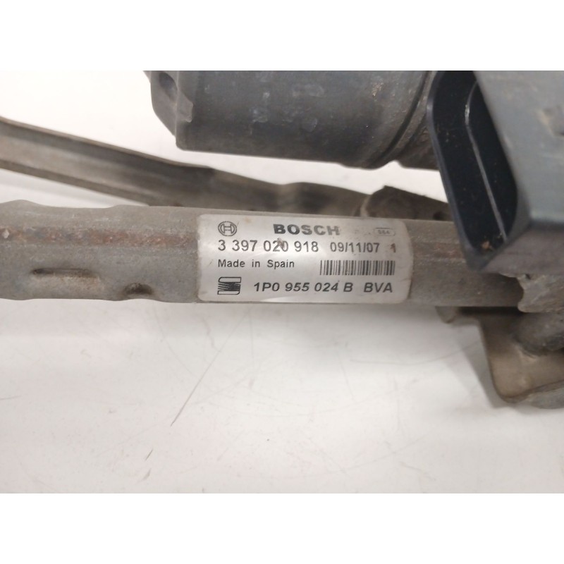 Recambio de motor limpia delantero para seat leon (1p1) 1.9 tdi referencia OEM IAM 1p0955024B 1P0955120A 