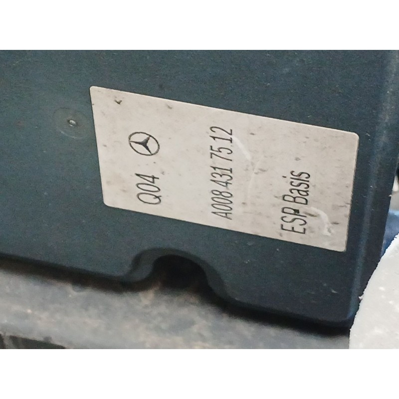 Recambio de abs para mercedes-benz clase a (w176) a 180 cdi (176.000) referencia OEM IAM A0084317512  