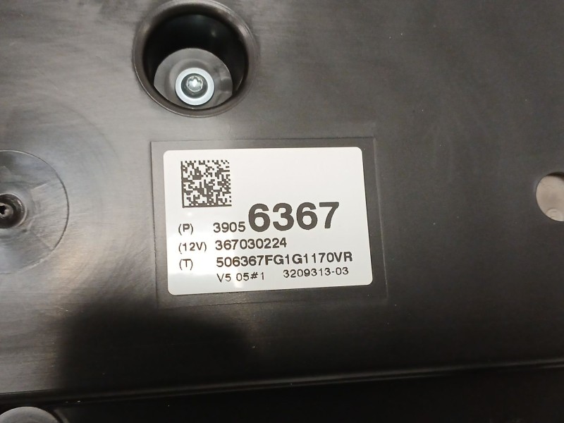 Recambio de cuadro instrumentos para opel corsa e (x15) 1.3 cdti (08, 68) referencia OEM IAM 39056367 367030224 