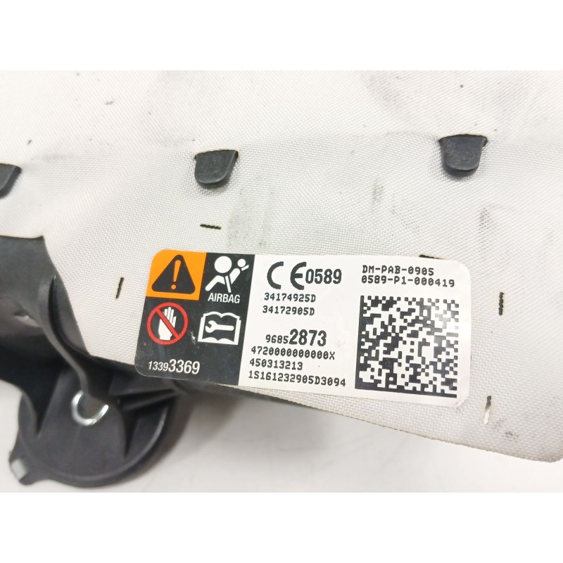 Recambio de airbag delantero derecho para opel corsa e (x15) 1.3 cdti (08, 68) referencia OEM IAM 34174925D  