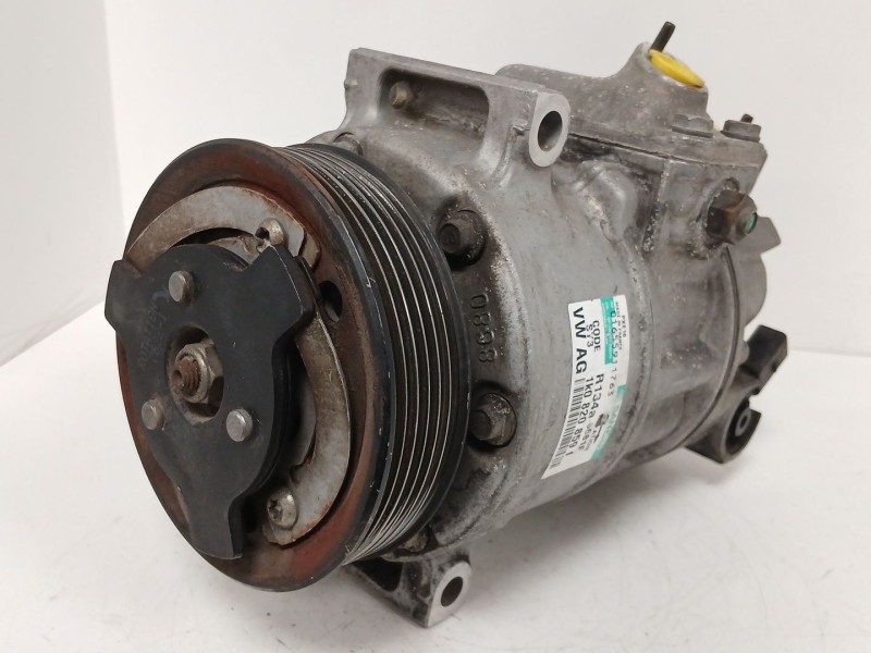 Recambio de compresor aire acondicionado para seat leon (1p1) 1.9 tdi referencia OEM IAM 1K0820859F 8681F 
