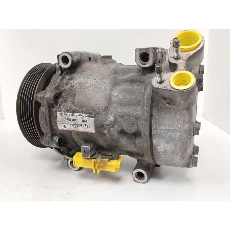 Recambio de compresor aire acondicionado para citroën xsara picasso (n68) 1.6 hdi referencia OEM IAM 9686061780 5137511845 SD7V1