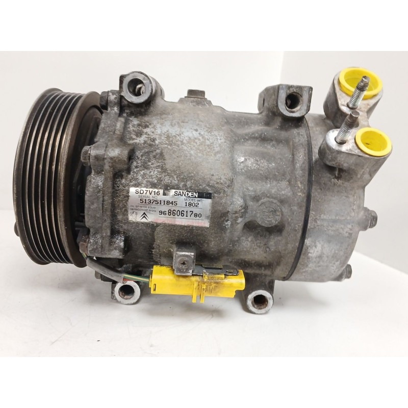 Recambio de compresor aire acondicionado para citroën xsara picasso (n68) 1.6 hdi referencia OEM IAM 9686061780 5137511845 SD7V1