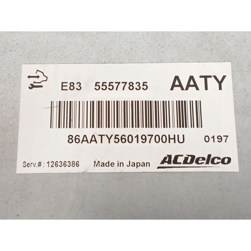 Recambio de centralita motor uce para opel corsa d (s07) 1.2 (l08, l68) referencia OEM IAM E8355577835  