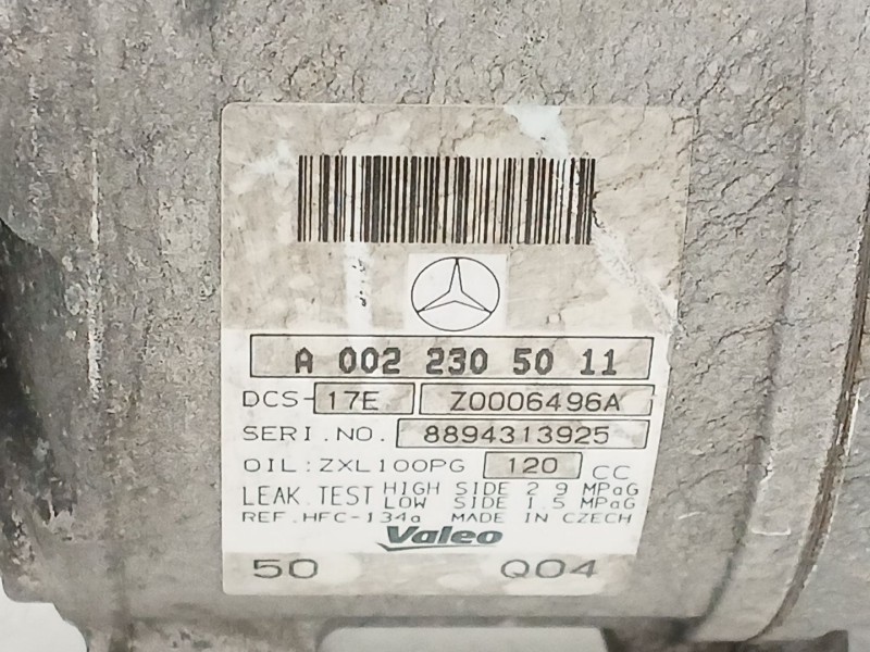 Recambio de compresor aire acondicionado para mercedes-benz clase c t-model (s204) c 220 cdi (204.208) referencia OEM IAM   