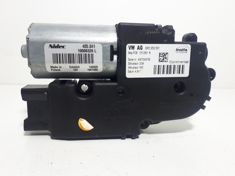 Recambio de motor techo electrico para volkswagen scirocco (138) r-line bmt referencia OEM IAM 6R0959591 10012891N 