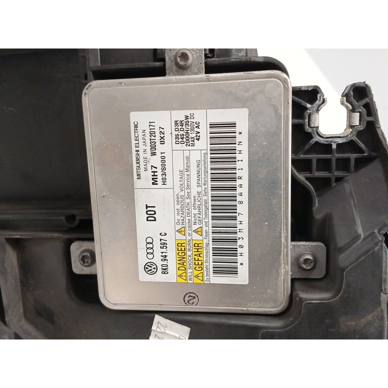 Recambio de faro derecho para audi a5 sportback (8ta) 2.0 tdi quattro referencia OEM IAM   