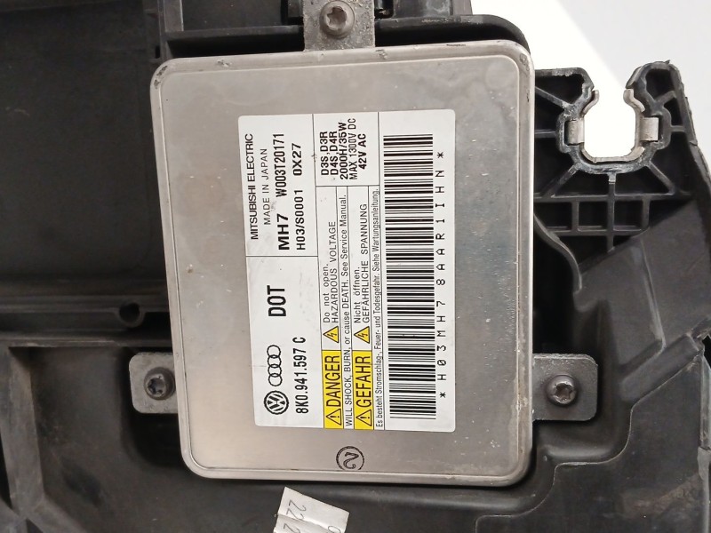 Recambio de faro derecho para audi a5 sportback (8ta) 2.0 tdi quattro referencia OEM IAM   
