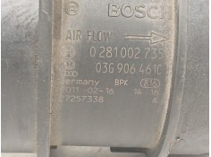 Recambio de caudalimetro para audi a5 sportback (8ta) 2.0 tdi quattro referencia OEM IAM 03G906461C 0281002735  2