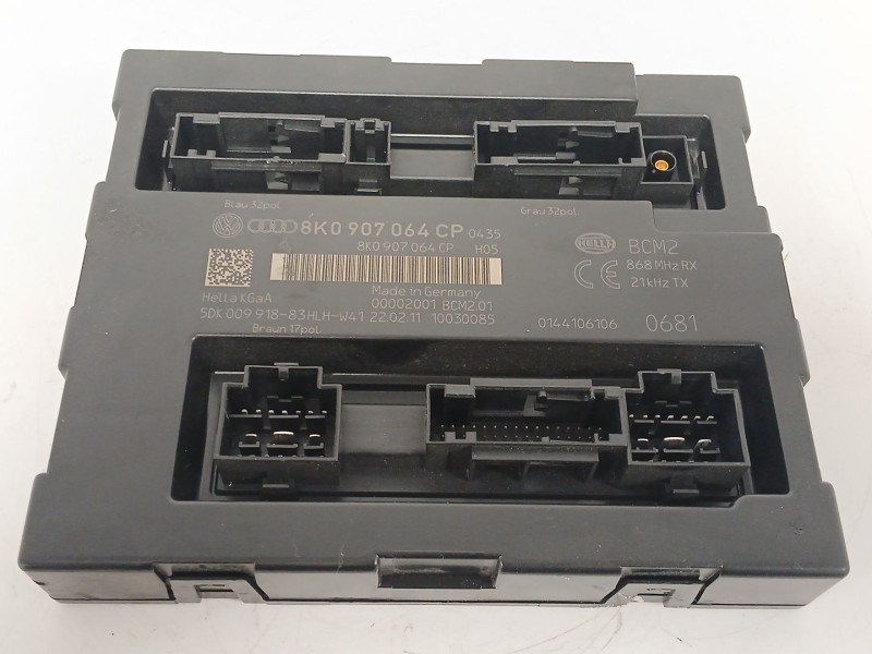 Recambio de modulo electronico para audi a5 sportback (8ta) 2.0 tdi quattro referencia OEM IAM 8K0907064CP BCM2 5DK009918