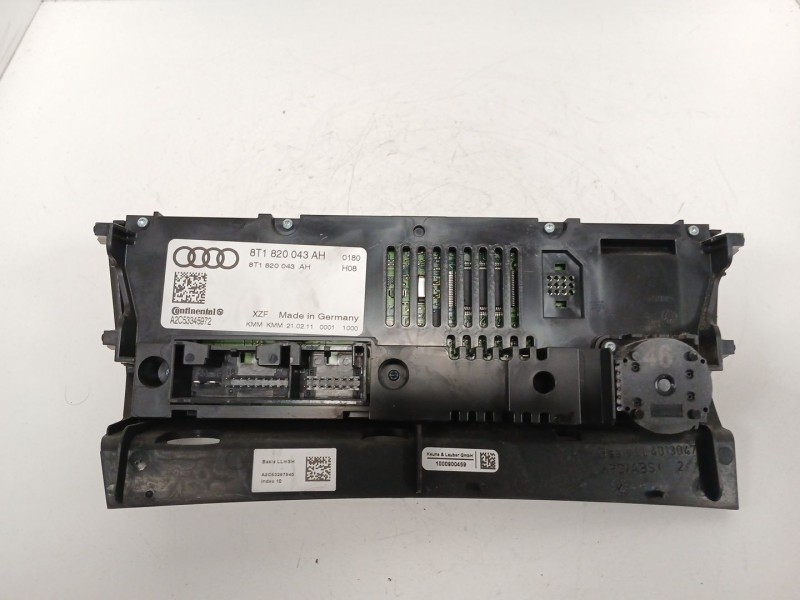 Recambio de mando climatizador para audi a5 sportback (8ta) 2.0 tdi quattro referencia OEM IAM 8T1820043AH  