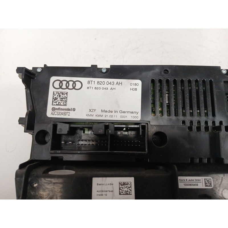 Recambio de mando climatizador para audi a5 sportback (8ta) 2.0 tdi quattro referencia OEM IAM 8T1820043AH  
