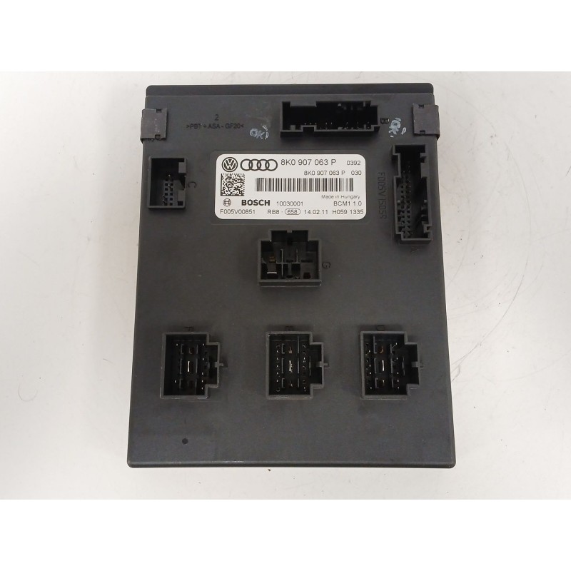 Recambio de modulo electronico para audi a5 sportback (8ta) 2.0 tdi quattro referencia OEM IAM 8K0907063P BCM110 
