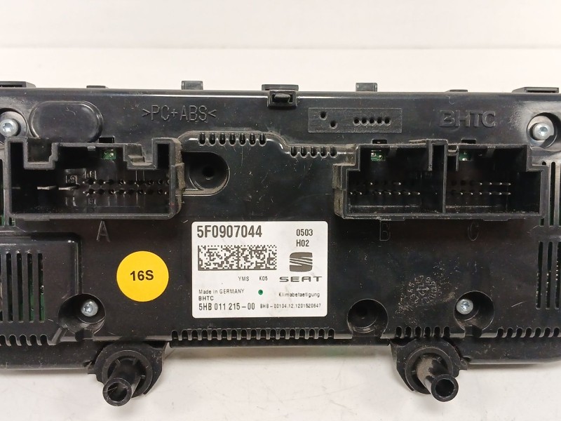 Recambio de mando climatizador para seat leon (5f1) 1.6 tdi referencia OEM IAM   