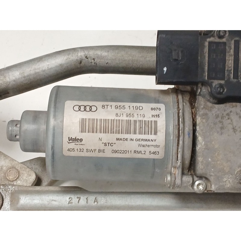 Recambio de motor limpia delantero para audi a5 sportback (8ta) 2.0 tdi quattro referencia OEM IAM 8T1955119D  