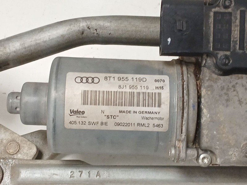 Recambio de motor limpia delantero para audi a5 sportback (8ta) 2.0 tdi quattro referencia OEM IAM 8T1955119D  