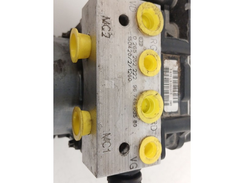 Recambio de abs para peugeot partner tepee 1.6 hdi 90 referencia OEM IAM 0265252222 9674663580 0265951952