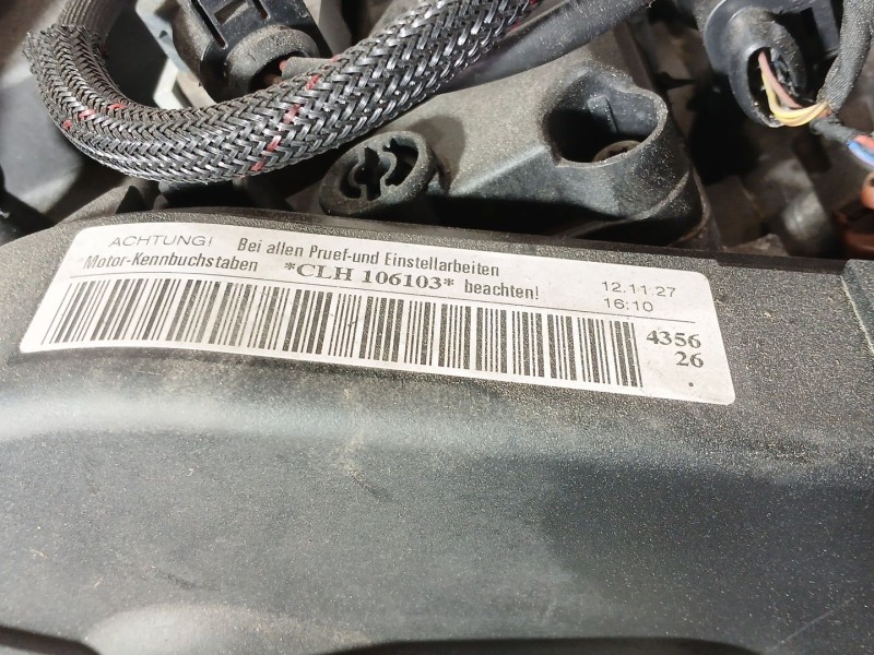 Recambio de motor completo para seat leon (5f1) 1.6 tdi referencia OEM IAM   