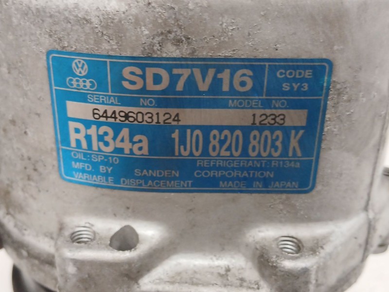 Recambio de compresor aire acondicionado para seat toledo ii (1m2) 1.9 tdi referencia OEM IAM   