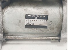 Recambio de motor arranque para mercedes-benz clase a (w176) a 180 cdi (176.000) referencia OEM IAM A2709060026   2