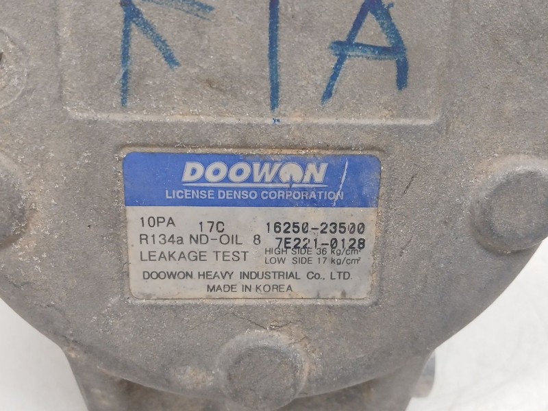 Recambio de compresor aire acondicionado para kia sorento i (jc) 2.5 crdi referencia OEM IAM   