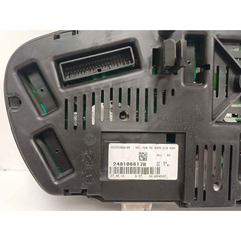 Recambio de cuadro instrumentos para renault laguna iii (bt0/1) 2.0 dci (bt07, bt0j, bt14, bt1a, bt1s) referencia OEM IAM A2C534