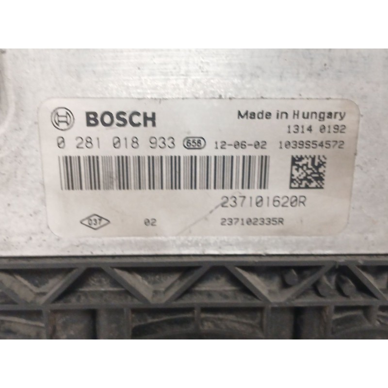 Recambio de centralita motor uce para renault laguna iii (bt0/1) 2.0 dci (bt07, bt0j, bt14, bt1a, bt1s) referencia OEM IAM 02810