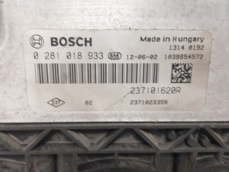 Recambio de centralita motor uce para renault laguna iii (bt0/1) 2.0 dci (bt07, bt0j, bt14, bt1a, bt1s) referencia OEM IAM 02810