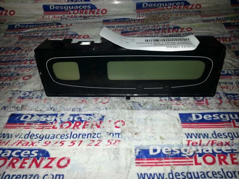 Recambio de pantalla multifuncion para renault laguna ii (bg0) authentique referencia OEM IAM 8200002604A  