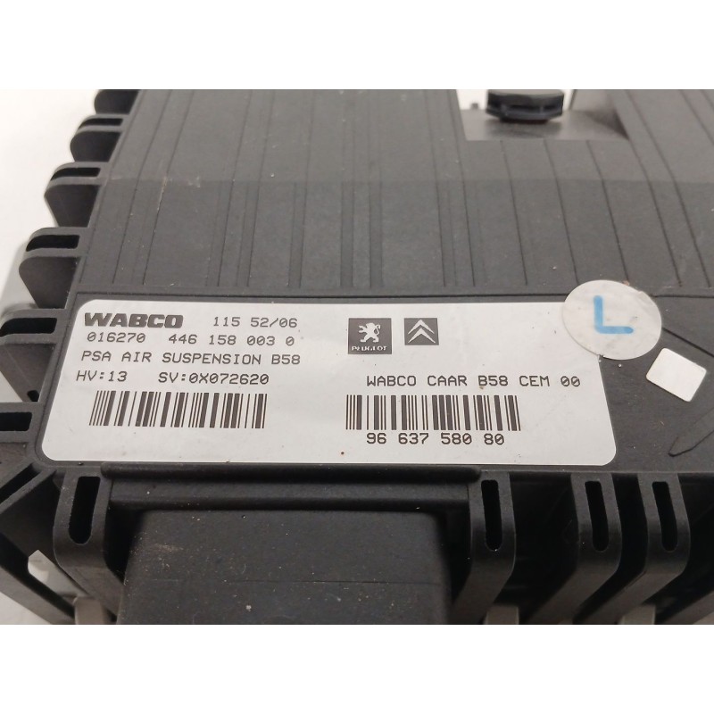 Recambio de centralita suspension para citroën c4 grand picasso i (ua_) 2.0 hdi 138 referencia OEM IAM 9663758080 0X072620 44615