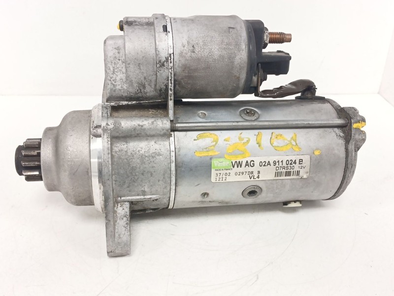 Recambio de motor arranque para volkswagen polo iv (9n_, 9a_) 1.4 tdi referencia OEM IAM 02A91024B D7RS30 