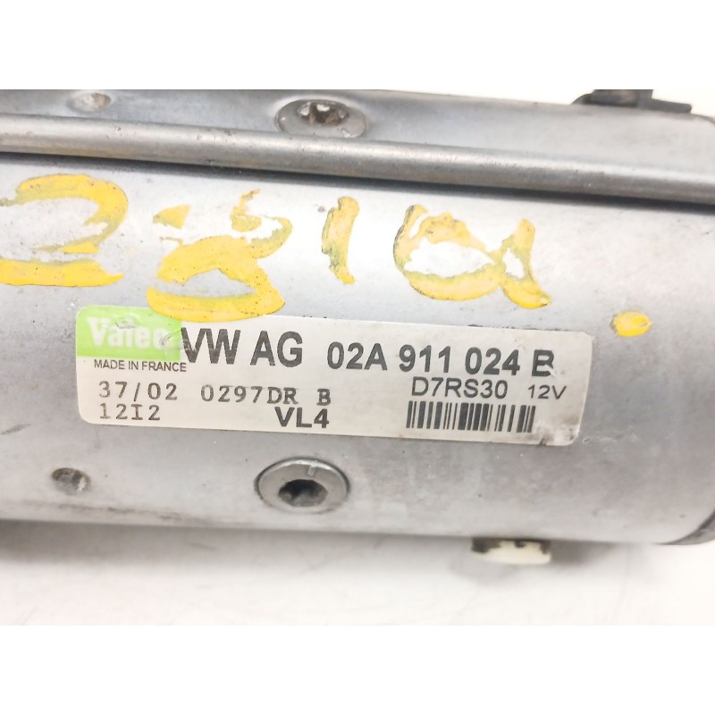 Recambio de motor arranque para volkswagen polo iv (9n_, 9a_) 1.4 tdi referencia OEM IAM 02A91024B D7RS30 
