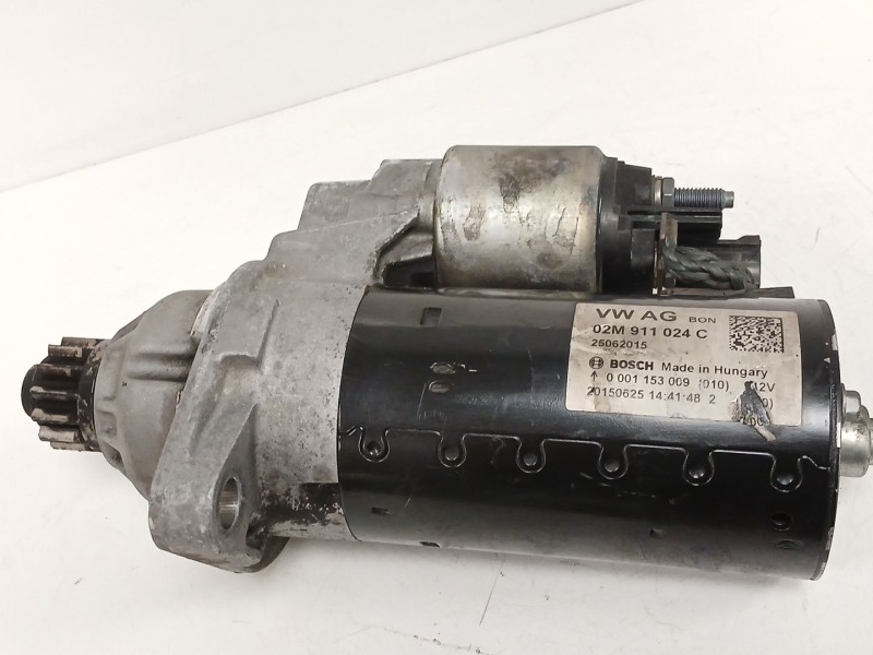 Recambio de motor arranque para volkswagen cc b7 (358) 2.0 tdi referencia OEM IAM 02M911024C  