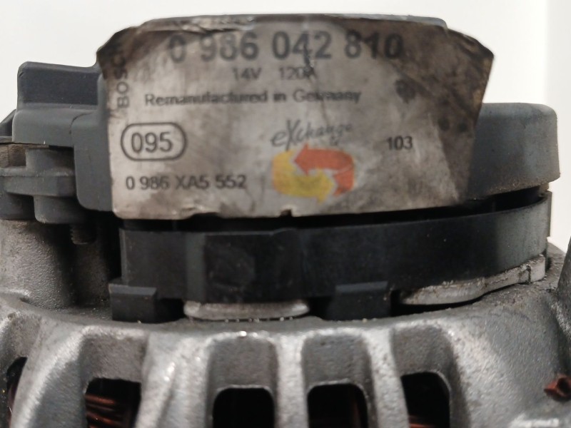 Recambio de alternador para volkswagen polo iv (9n_, 9a_) 1.4 tdi referencia OEM IAM 0986042810  