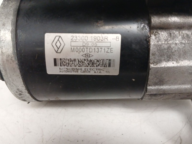 Recambio de motor arranque para dacia dokker furgoneta/monovolumen 1.6 referencia OEM IAM M000TD1371ZE 233001903R 