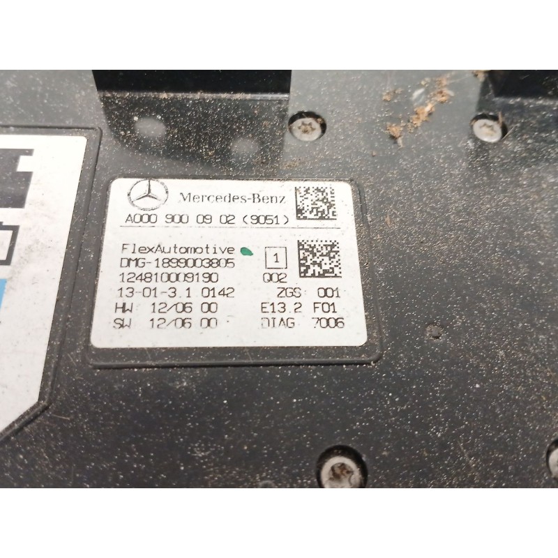 Recambio de luz interior para mercedes-benz clase a (w176) a 180 cdi (176.000) referencia OEM IAM A0009000902  