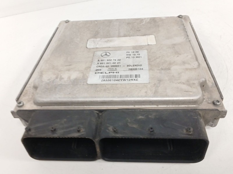 Recambio de centralita motor uce para mercedes-benz clase a (w176) a 180 cdi (176.000) referencia OEM IAM   