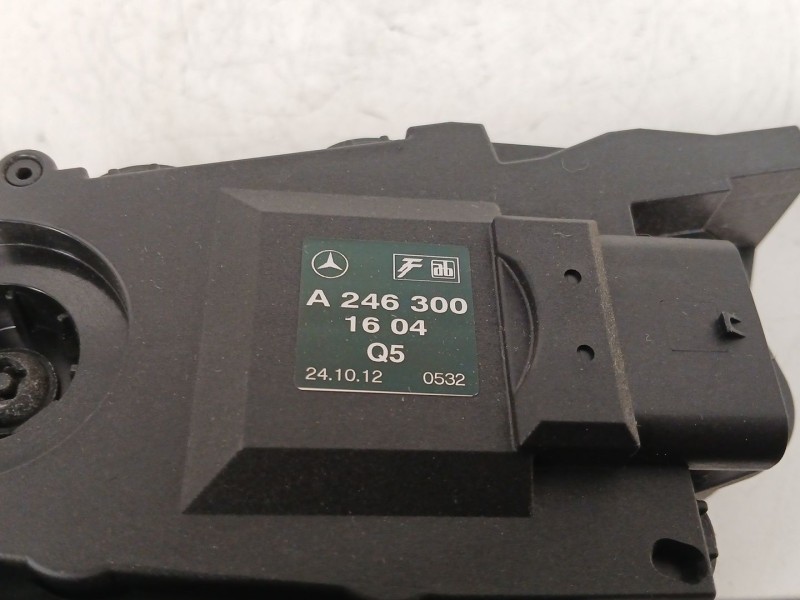 Recambio de pedal acelerador para mercedes-benz clase a (w176) a 180 cdi (176.000) referencia OEM IAM A2463001604Q5  