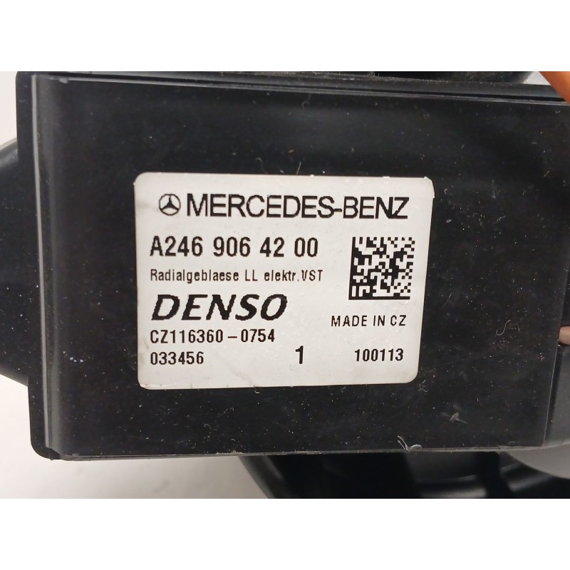 Recambio de motor calefaccion para mercedes-benz clase a (w176) a 180 cdi (176.000) referencia OEM IAM   