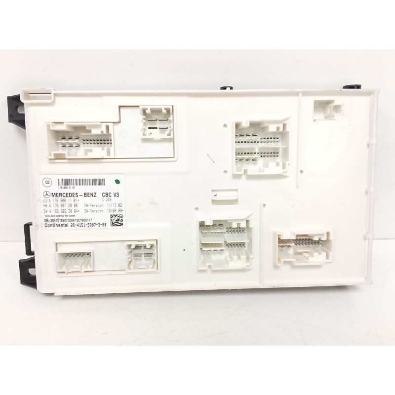 Recambio de modulo electronico para mercedes-benz clase a (w176) a 180 cdi (176.000) referencia OEM IAM A1769001101 A1769012000 