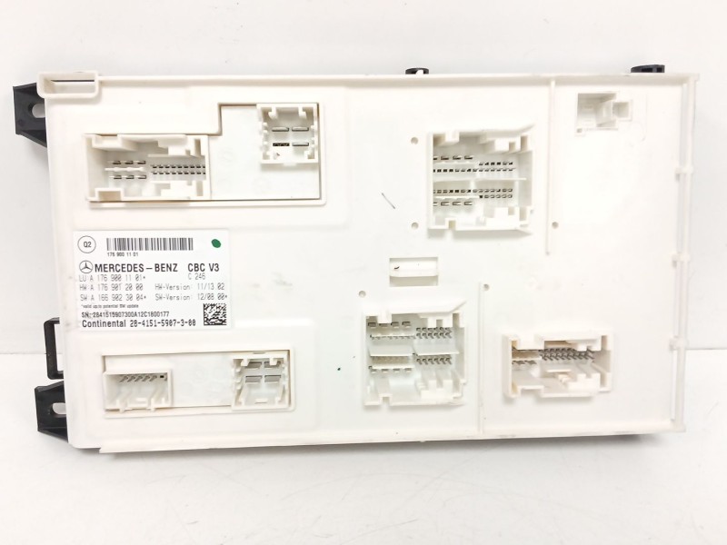 Recambio de modulo electronico para mercedes-benz clase a (w176) a 180 cdi (176.000) referencia OEM IAM A1769001101 A1769012000 