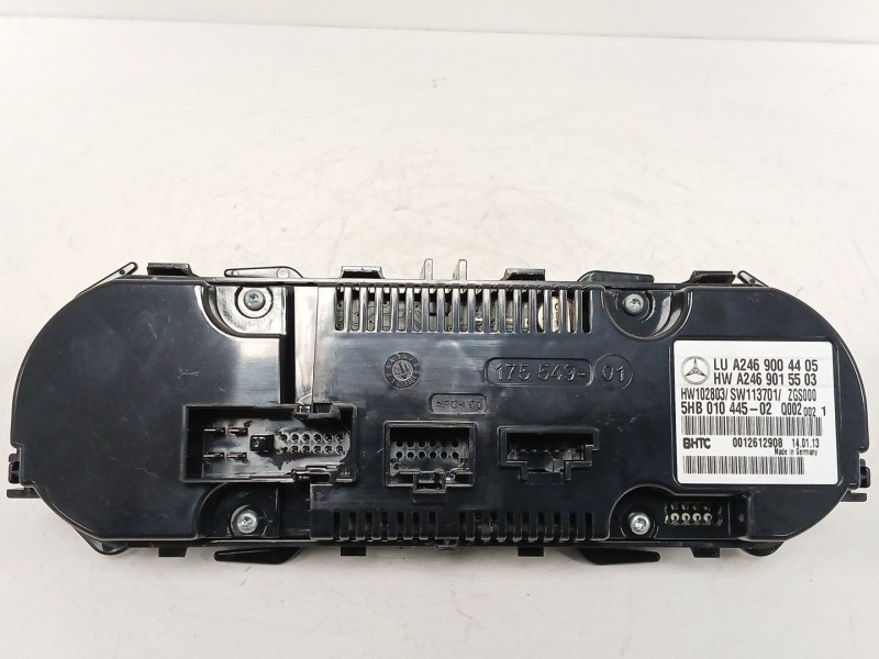Recambio de mando climatizador para mercedes-benz clase a (w176) a 180 cdi (176.000) referencia OEM IAM   