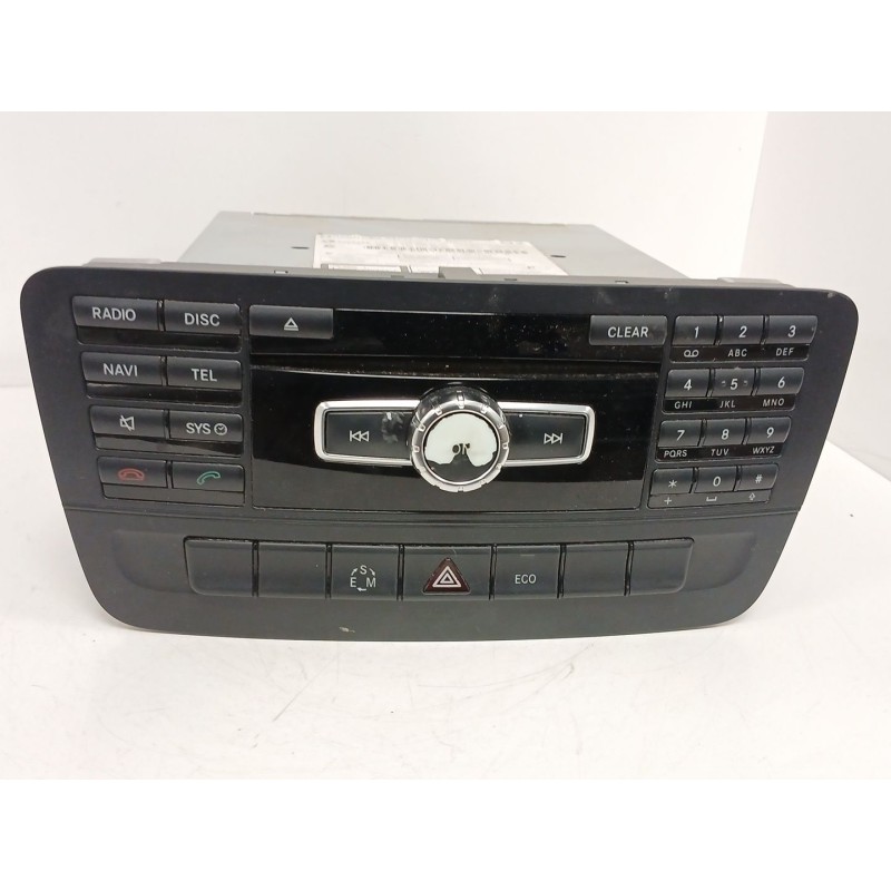 Recambio de sistema audio / radio cd para mercedes-benz clase a (w176) a 180 cdi (176.000) referencia OEM IAM   